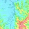 Helensville topographic map, elevation, terrain
