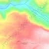 Madaguing topographic map, elevation, terrain