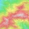 Staffelstein topographic map, elevation, terrain