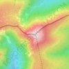 Śnieżka / Sněžka topographic map, elevation, terrain