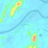 Tanjung Lapang topographic map, elevation, terrain