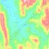 Al Athamah topographic map, elevation, terrain