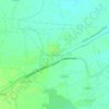 Perambakkam topographic map, elevation, terrain