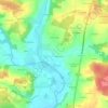 La Baluyère topographic map, elevation, terrain