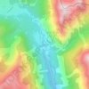 Plampinet topographic map, elevation, terrain