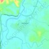 Poblacion topographic map, elevation, terrain