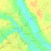Oak Dale topographic map, elevation, terrain