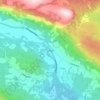 Ullsåk topographic map, elevation, terrain