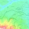 El Adelanto topographic map, elevation, terrain