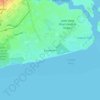 Ewa Beach topographic map, elevation, terrain