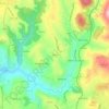Lexim topographic map, elevation, terrain