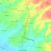 Rengging topographic map, elevation, terrain