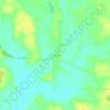 Ban Muang Na topographic map, elevation, terrain