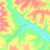 Xamaas topographic map, elevation, terrain