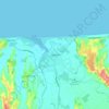 Opotiki topographic map, elevation, terrain