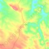 Amīr Khān topographic map, elevation, terrain