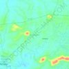 Indayagan topographic map, elevation, terrain