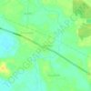 Ban Nong Khon topographic map, elevation, terrain