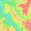 Le Colombier topographic map, elevation, terrain