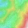 La Coche topographic map, elevation, terrain