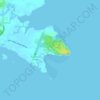 Punta Maria topographic map, elevation, terrain