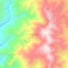 Panganason topographic map, elevation, terrain