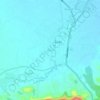 Ban Tham topographic map, elevation, terrain