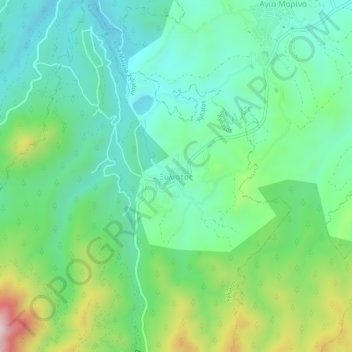 Xyliatos topographic map, elevation, terrain