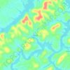 Riverside topographic map, elevation, terrain