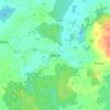 Malinka topographic map, elevation, terrain