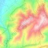 Buffalo Mountain topographic map, elevation, terrain