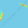 Hunga Tonga-Hunga Ha’apai topographic map, elevation, terrain