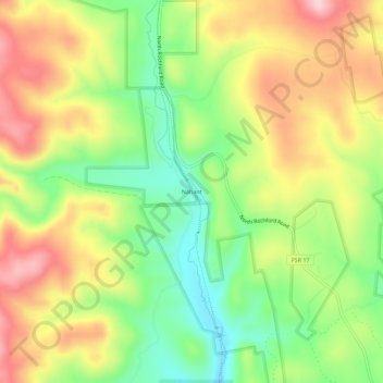 Nahant topographic map, elevation, terrain