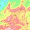 Nirgua topographic map, elevation, terrain
