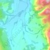 Upper Takaka topographic map, elevation, terrain