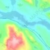 Umgransele topographic map, elevation, terrain