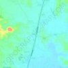 Ban Den topographic map, elevation, terrain