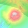Burni Telong topographic map, elevation, terrain