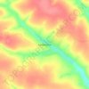 Каменское topographic map, elevation, terrain