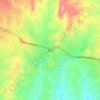 Ado topographic map, elevation, terrain