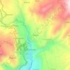 Potrero topographic map, elevation, terrain