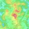 Hohe Reuth topographic map, elevation, terrain