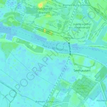 Hasenbüren topographic map, elevation, terrain