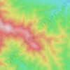 Long Sule topographic map, elevation, terrain