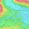San Gregorio topographic map, elevation, terrain