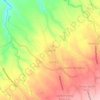 Daine II topographic map, elevation, terrain