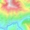 paddar topographic map, elevation, terrain