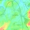 North Bradley topographic map, elevation, terrain