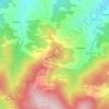 Korab topographic map, elevation, terrain