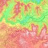 Pazin topographic map, elevation, terrain